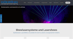 Desktop Screenshot of goehring-laser.de